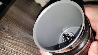 How to use a Nespresso Aeroccino Milk Frother  A Quick and Simple Guide [upl. by Enayr693]