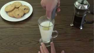 Aerolatte  The Original Steam Free Milk Frother [upl. by Nalym]