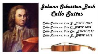 Johann Sebastian Bach  Cello suites in 432 Hz great for reading or studying [upl. by Rosenkranz986]