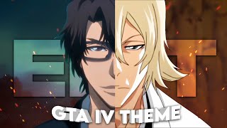 Aizen x Urahara  GTA IV Theme Edit [upl. by Merriman924]